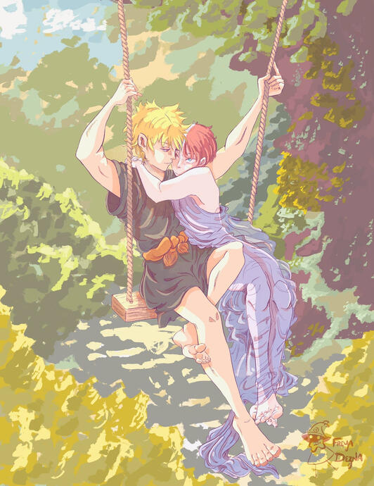 The swing reinterpretation BakuTodo (BNHA)