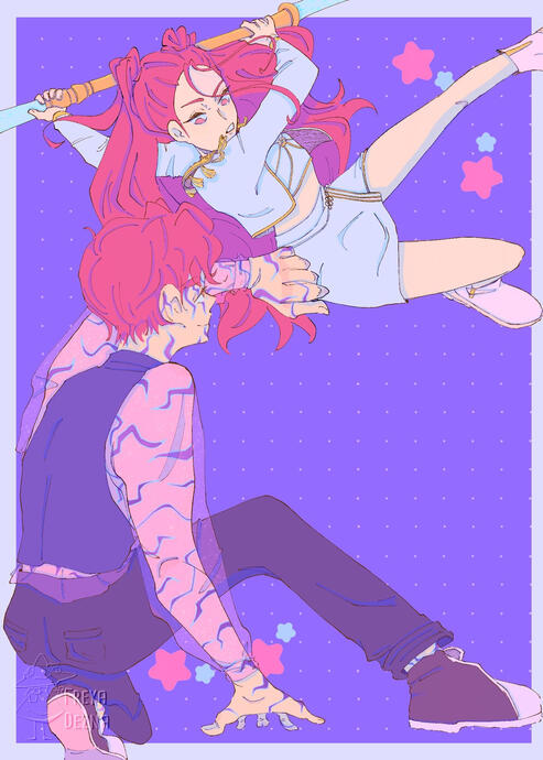 Mira & Abby (kpop Demon Hunters