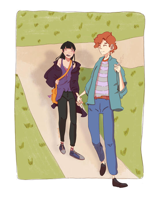 Find in Us • 1st illustration